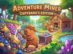 leikur Adventure Miner Capybara's Edition