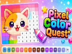 leikur Pixel Color Quest