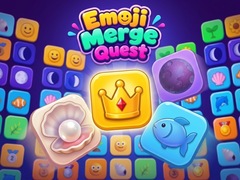 leikur Emoji Merge Quest