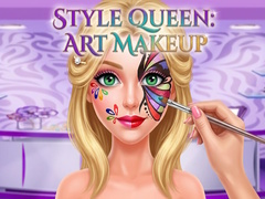leikur Style Queen: Art Makeup