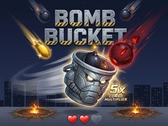 leikur Bomb Bucket