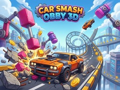 leikur Car Smash Obby 3D