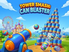 leikur Tower Smash: Can Blaster