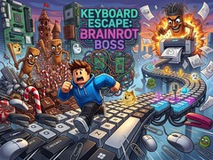 leikur Keyboard Escape: Brainrot Boss 