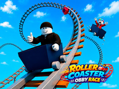 leikur Roller Coaster: Obby Race