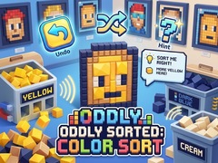 leikur Oddly Sorted: Color Sort