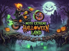 leikur Moto Extreme Halloween Land