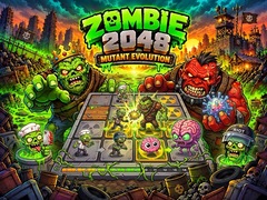 leikur Zombie 2048: Mutant Evolution