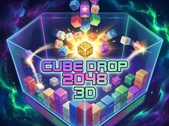 leikur Cube Drop 2048 3D