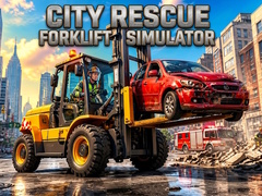 leikur City Rescue Forklift Simulator