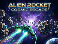 leikur Alien Rocket: Cosmic Escape
