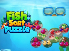 leikur Fish Sort Puzzle