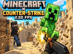leikur Minecraft Counter Strike: 2.5D FPS