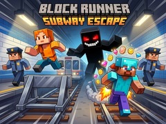 leikur Block Runner: Subway Escape