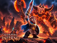 leikur Noob Hero Inferno World