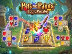 leikur Pets and Paints: Logic Puzzle