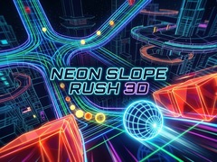 leikur Neon Slope Rush 3D