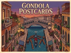 leikur Gondola Postcards