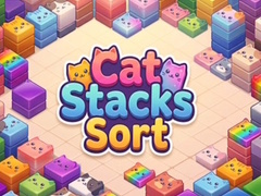 leikur Cat Stacks Sort