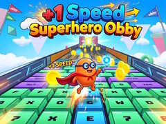 leikur +1 Speed Superhero Obby