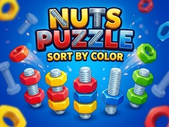 leikur Nuts Puzzle: Sort By Color
