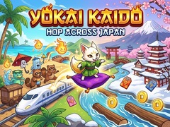 leikur Yokai Kaido - Hop Across Japan