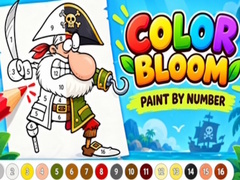 leikur Color Bloom Paint by Number