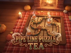 leikur Pipe Line Puzzle: Tea