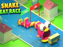 leikur Snake Eat Race