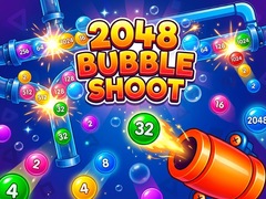 leikur 2048 Bubble Shoot