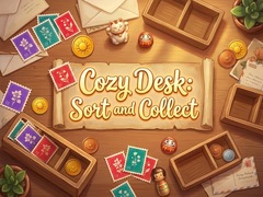 leikur Cozy Desk Sort and Collect