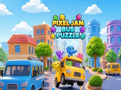 leikur Pixel Jam Bus Puzzle