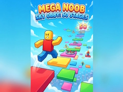 leikur Mega Noob Sky Obby: 50 Stages