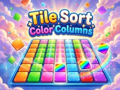 leikur Tile Sort: Color Columns