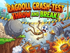 leikur Ragdoll Crash-Test: Throw and Break!