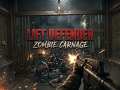 leikur Lift Defender Zombie Carnage