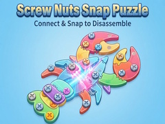 leikur Screw Nuts Snap Puzzle
