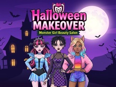 leikur Halloween Makeover: Monster Girl Beauty Salon