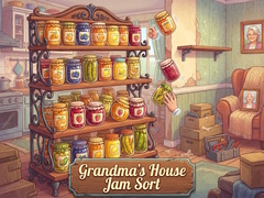 leikur Grandma's House Jam Sort