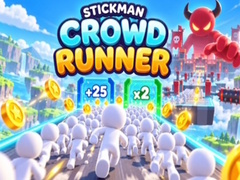 leikur Stickman Crowd Runner 3D