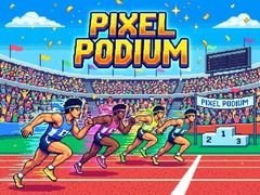 leikur Pixel Podium