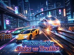 leikur Futuristic Cars vs Trains