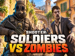 leikur Shooter: Soldiers vs Zombies