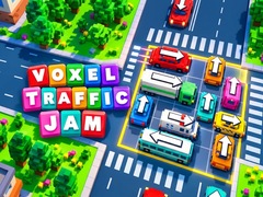 leikur Voxel Traffic Jam