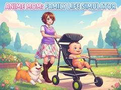 leikur Anime Mom: Family Life Simulator