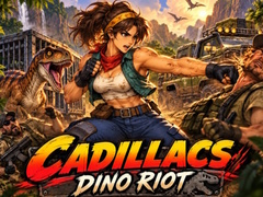 leikur Cadillacs: Dino Riot