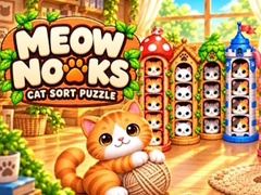 leikur Meow Nooks: Cat Sort Puzzle