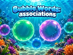 leikur Bubble Words Associations