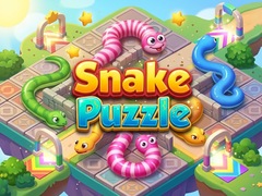 leikur Snake Puzzle