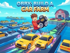 leikur Obby: Build a Car Farm